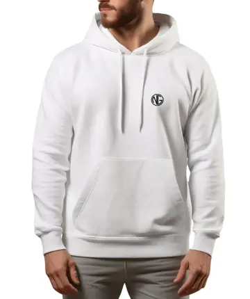 nickgalis.com Ανδρικό Φούτερ Λευκό - Nick Galis 'The Gangster's Court'