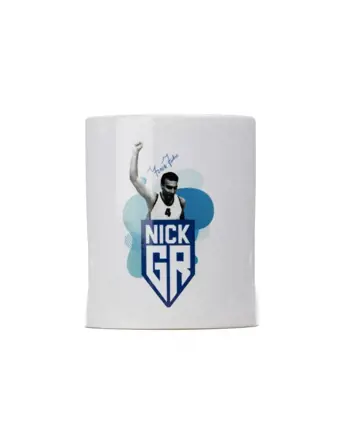 nickgalis.com Κούπα Λευκή - Nick Galis 'Winner'