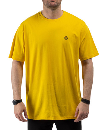 nickgalis.com Ανδρική Κοντομάνικη Μπλούζα Κίτρινη - Nick Galis 'The G.O.A.T.'