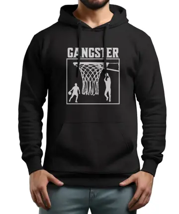 nickgalis.com Ανδρικό Φούτερ Μαύρο - Nick Galis 'Clutch Shot'