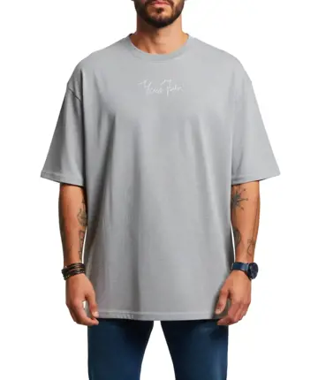 nickgalis.com Ανδρική Κοντομάνικη Μπλούζα Γκρι - Nick Galis 'Milestone Moments'