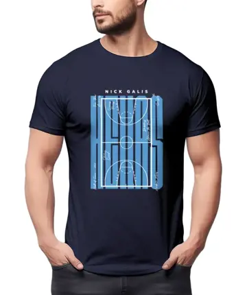 nickgalis.com The Basketball Court  blue 