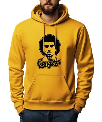 nickgalis.com Ανδρικό Φούτερ Κίτρινο - Nick Galis 'The Gangster'