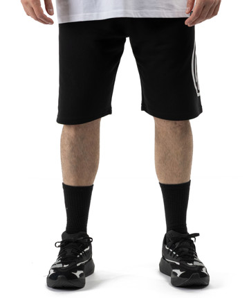 nickgalis.com Ανδρική Βερμούδα Μαύρη - Nick Galis 'NG Logo'