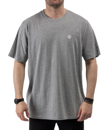 nickgalis.com Ανδρική Κοντομάνικη Μπλούζα Ανθρακί - Nick Galis 'The G.O.A.T.' 